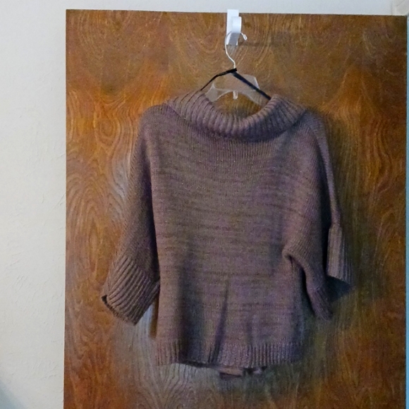 2B Bebe soft, light mocha cardi with 1/2 sleeves - Picture 2 of 4